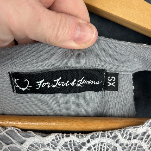 For Love And Lemons White Bodycon Dress with Cold Shoulder and Bishop Sleeves XS - Picture 4 of 9